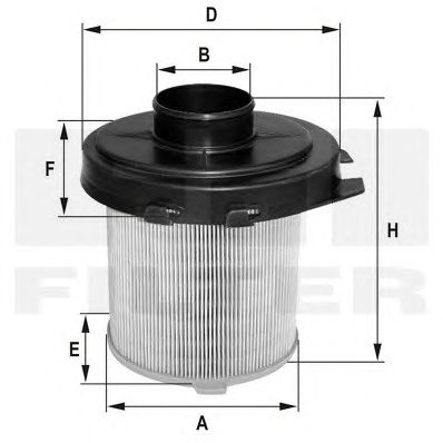 FIL FILTER hp2569 -  Воздушный фильтр